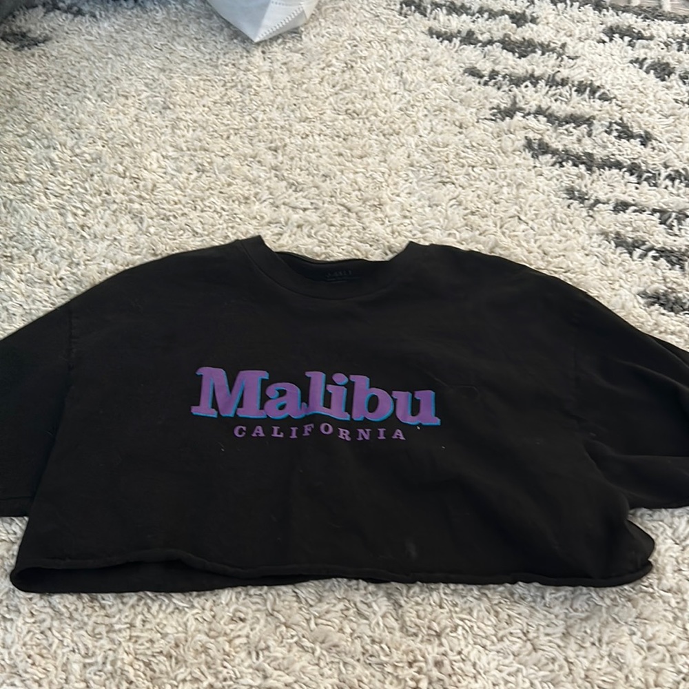 Malibu Brandy Cropped Tee
